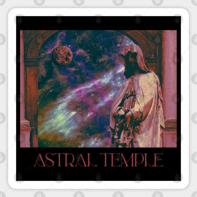 Astral Temple (text version) Magnet by RAdesigns